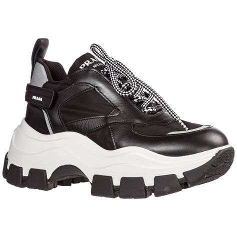 sneakers prada block|Black Block sneakers .